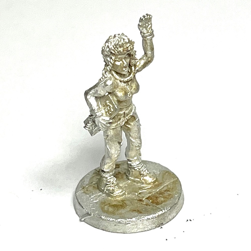 Ral Partha Shadowrun Female Figure Metal Miniature 1991 Vintage Sci-Fi RPG